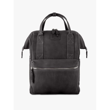 Dogana Black BagPack Pelle Toscana | Made in Italy