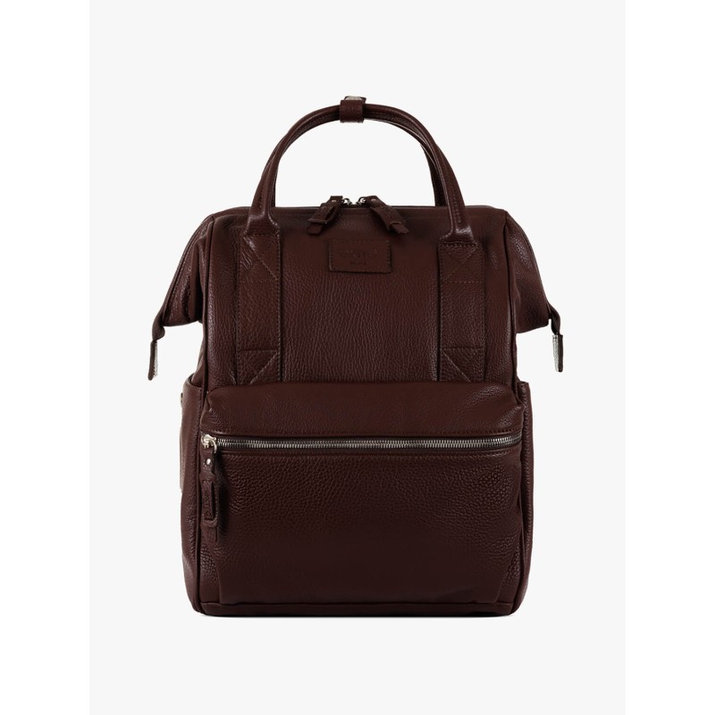 Riva Dark Brown Leather BagPack | Made in Italy | Extrò