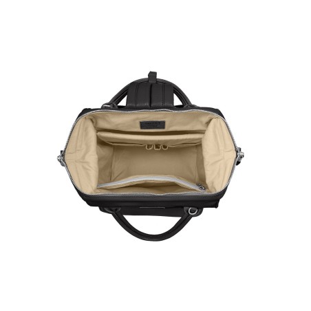 Coccodrillo Black BagPack Pelle | Made in Italy | Extrò