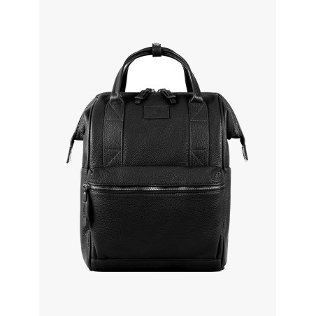 Gondola Black Leather BagPack | Made in Italy | Extrò