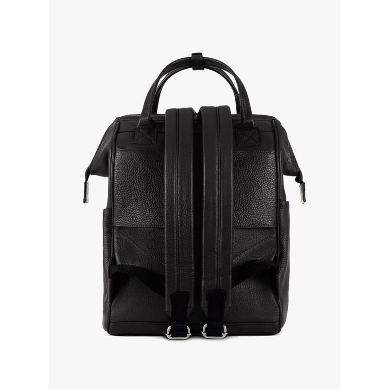 Gondola Black Leather BagPack | Made in Italy | Extrò