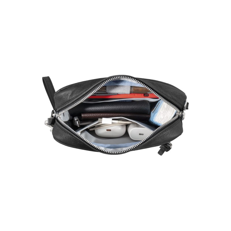 Pochette in Pelle Nera  – Made in Italy