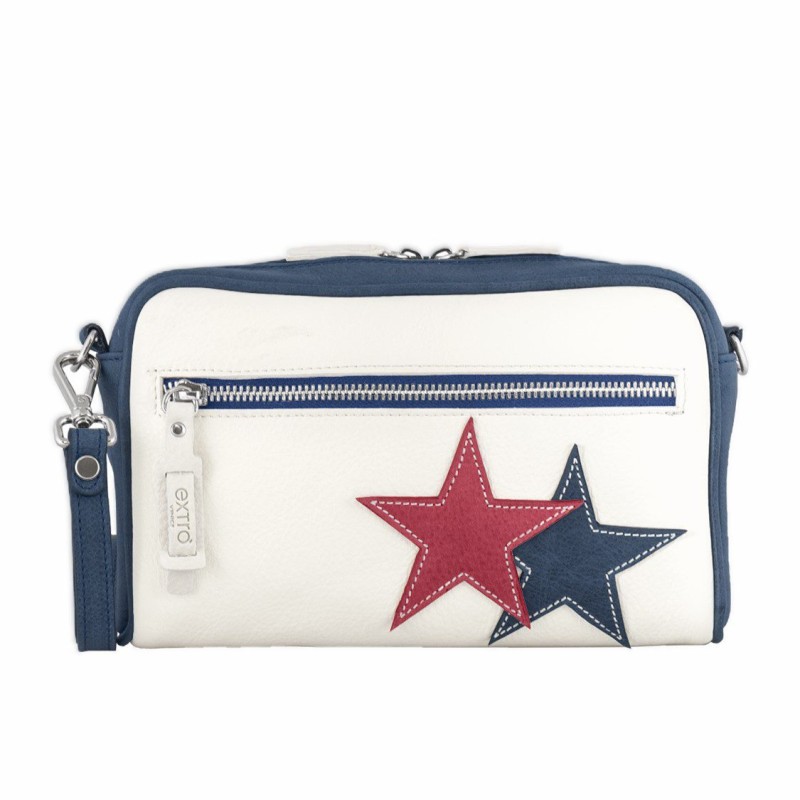 Pochette "2 Stars" Pelle Vintage - Made in Italy