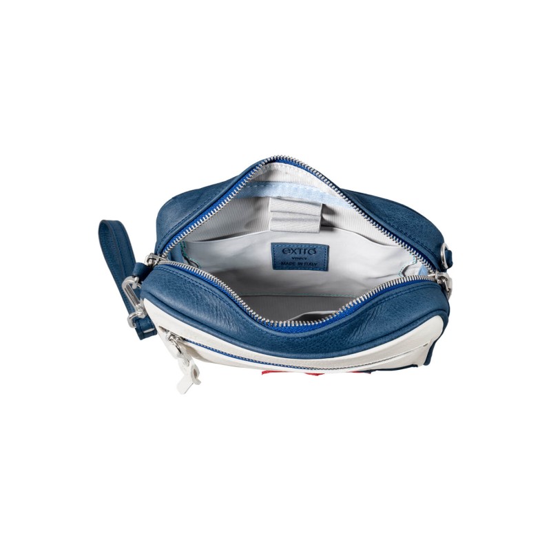 Pochette "2 Stars" Pelle Vintage - Made in Italy