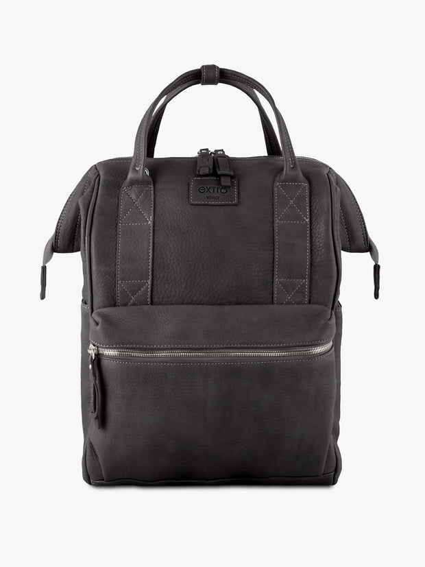 The BagPack "Luxury Collection" Black Cowhide 