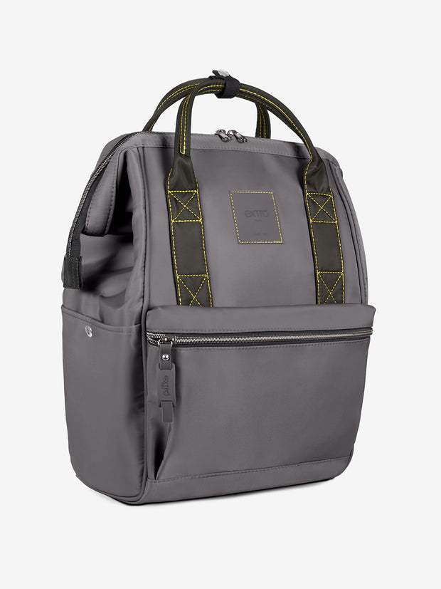 The Bagpack Gray/Gray Yellow Stitching (Medium)