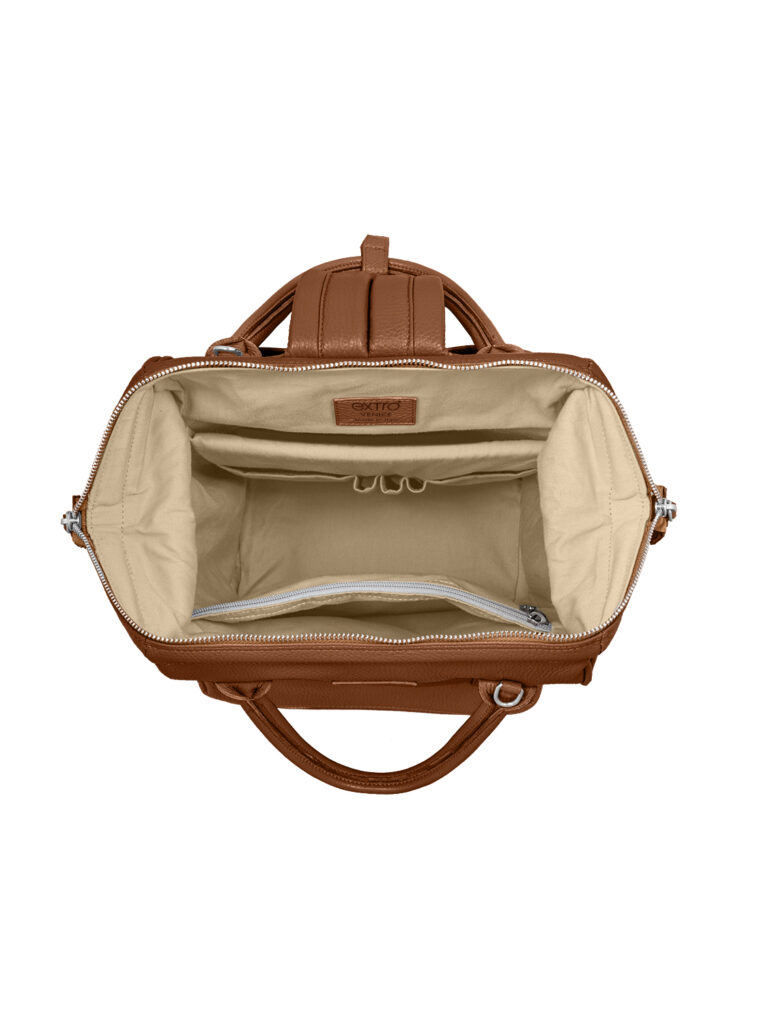 Extrò Venice - Bags Backpacks - The Bagpack 7 ZAM.02.03_01 BROWN CUBA INSIDE 1125x1500